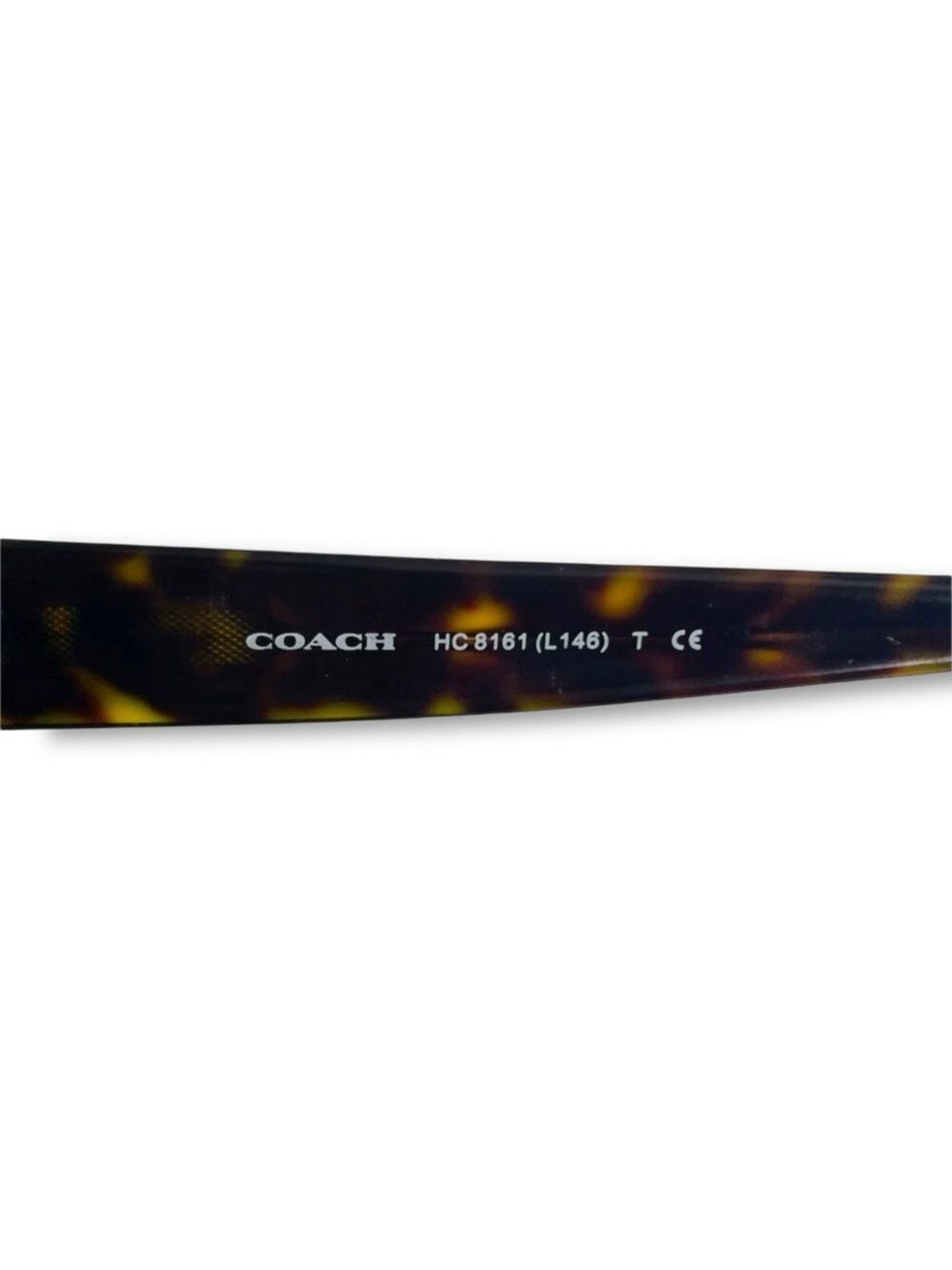 Coach HC8161 Celeste Dark Tortoise Oversized Square Sunglasses 55-18-135 - Picture 9 of 11